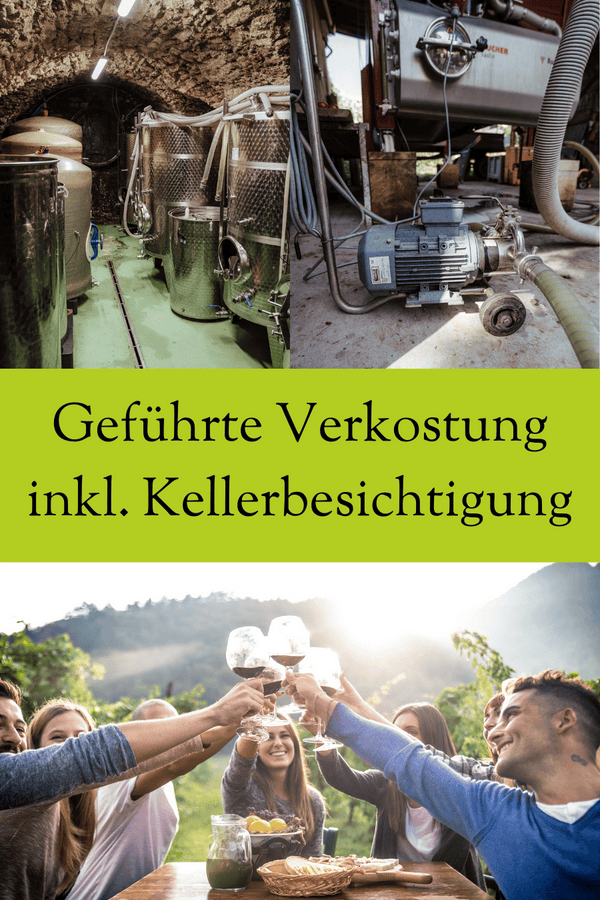 Weinverkostung mit Kellerführung