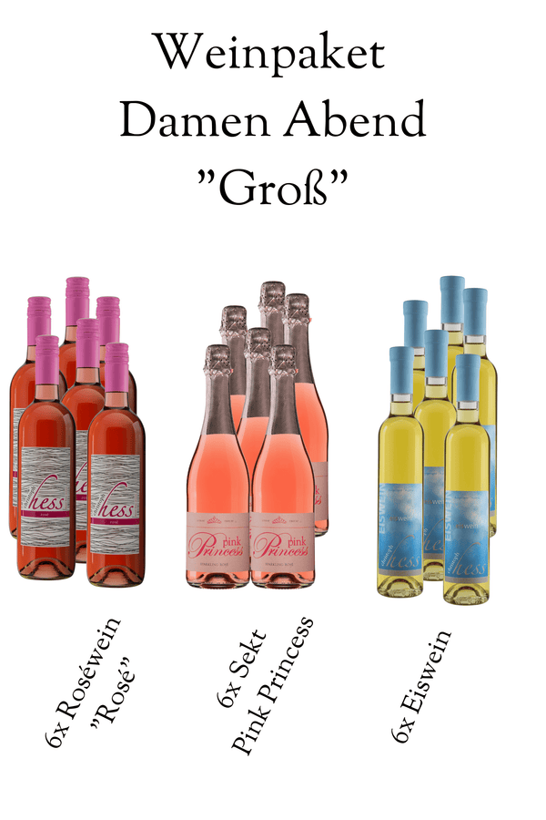 Weinpaket Probiersortiment Damen-Abend