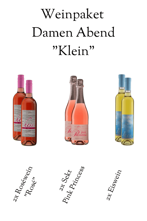 Weinpaket Probiersortiment Damen-Abend