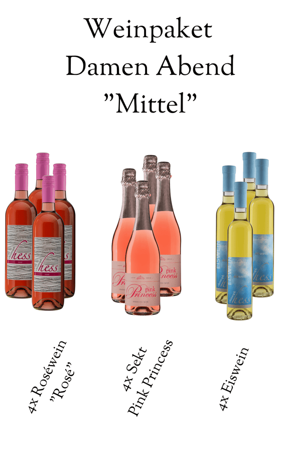 Weinpaket Probiersortiment Damen-Abend