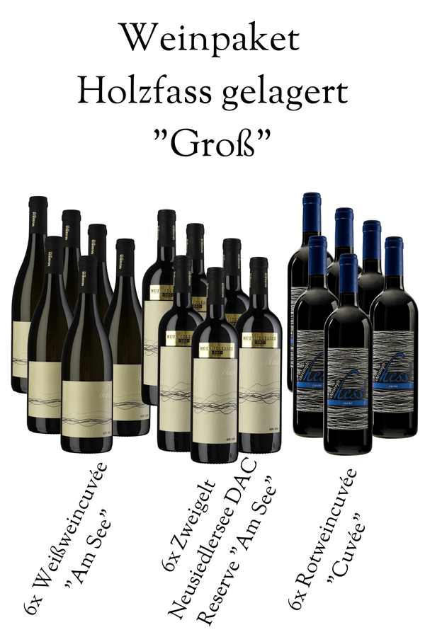 Holzfass ausgebaut Weinpaket Groß