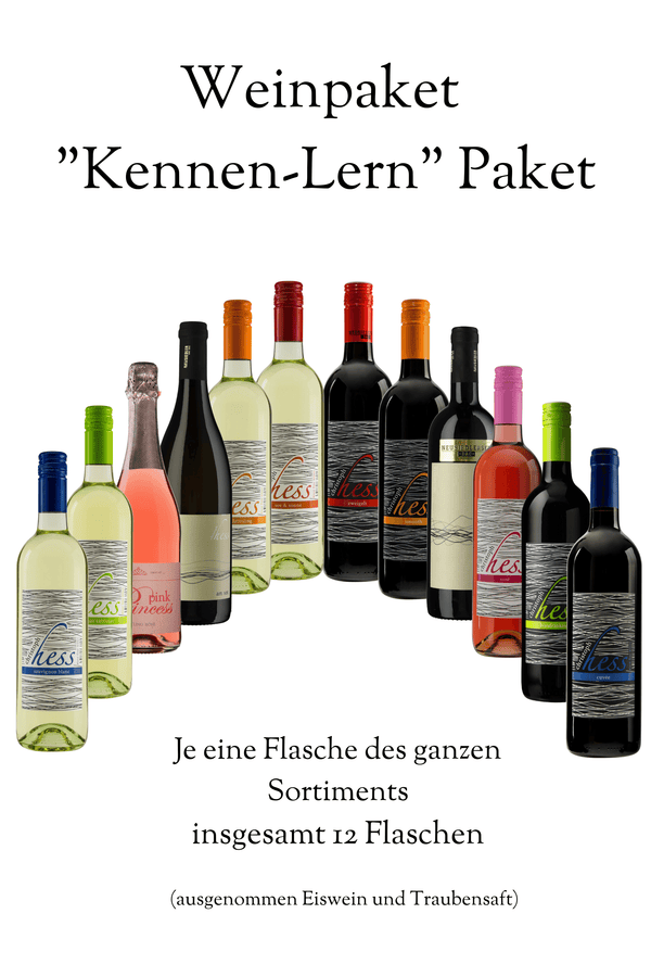 Weinpaket Probiersortiment Kennen- Lern Paket